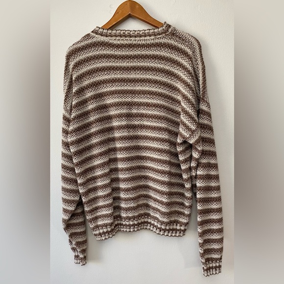 Vintage Cambridge Classics Striped Cotton Sweater - Picture 3 of 10